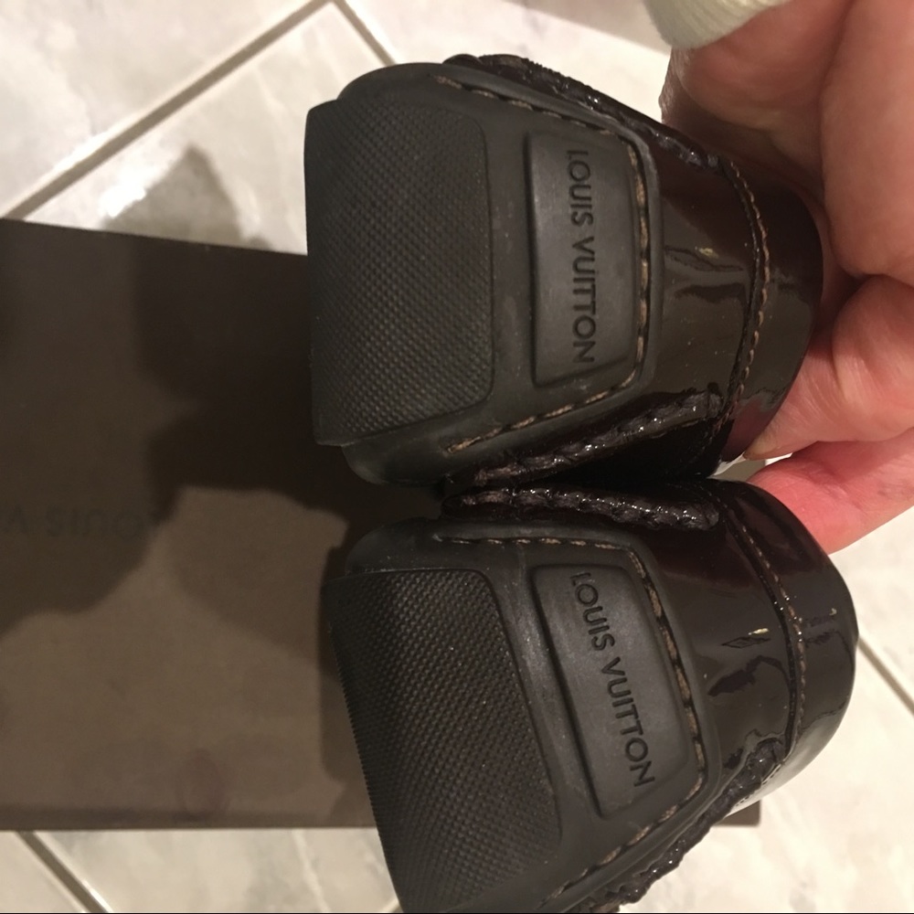 Louis Vuitton Loafers Mini Lin Monogram Ebene - Picture 7 of 9